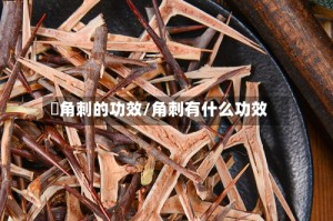 皀角刺的功效/角刺有什么功效
