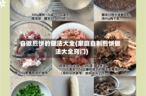 自做煎饼的做法大全(家庭自制煎饼做法大全窍门)