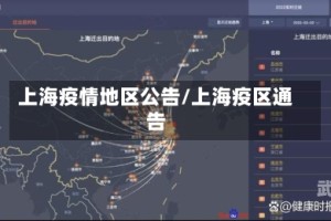 上海疫情地区公告/上海疫区通告