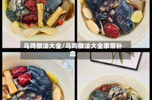 乌鸡做法大全/乌鸡做法大全家常补血