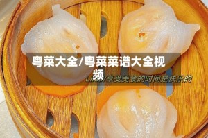 粤菜大全/粤菜菜谱大全视频