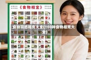 食物禁忌相克大全(100种食物相克大全)