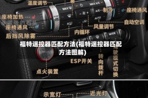 福特遥控器匹配方法(福特遥控器匹配方法图解)