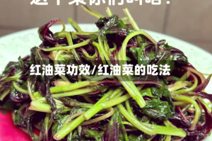 红油菜功效/红油菜的吃法