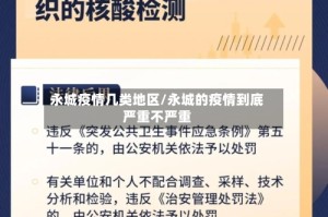 永城疫情几类地区/永城的疫情到底严重不严重