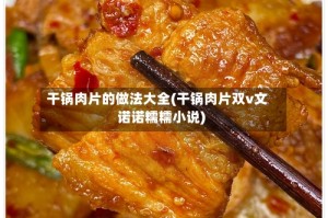 干锅肉片的做法大全(干锅肉片双v文诺诺糯糯小说)