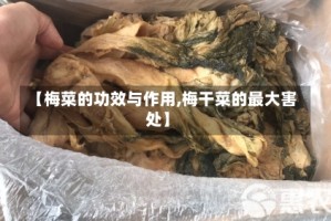【梅菜的功效与作用,梅干菜的最大害处】