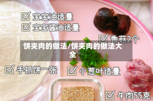饼夹肉的做法/饼夹肉的做法大全