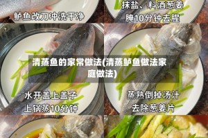 清蒸鱼的家常做法(清蒸鲈鱼做法家庭做法)