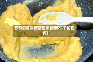 苏饼的家常做法视频(做苏饼子的视频)