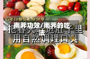 南荠功效/南荠的吃法