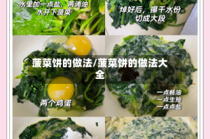 菠菜饼的做法/菠菜饼的做法大全