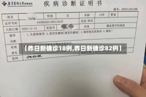 【昨日新确诊18例,昨日新确诊82例】