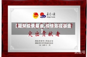 【凝聚疫情基金,疫情防控基金】