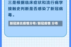 新冠肺炎疫情分布/新冠疫情 分布