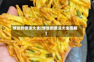 饼丝的做法大全(饼丝的做法大全图解)