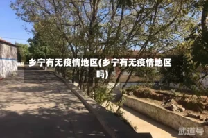 乡宁有无疫情地区(乡宁有无疫情地区吗)