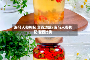 海马人参枸杞泡酒功效/海马人参枸杞泡酒比例