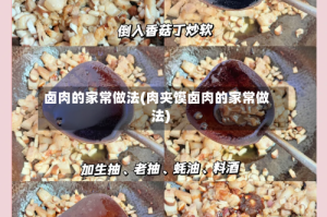 卤肉的家常做法(肉夹馍卤肉的家常做法)