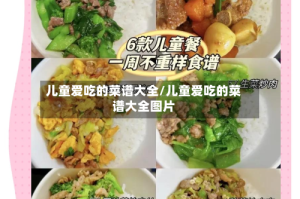 儿童爱吃的菜谱大全/儿童爱吃的菜谱大全图片