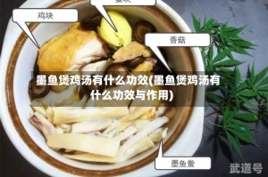 墨鱼煲鸡汤有什么功效(墨鱼煲鸡汤有什么功效与作用)