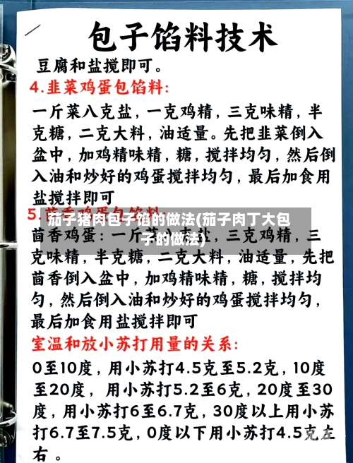 茄子猪肉包子馅的做法(茄子肉丁大包子的做法)-第2张图片