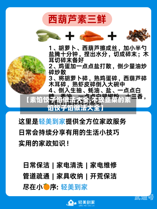 【素馅饺子馅做法大全,不放韭菜的素馅饺子馅做法大全】-第1张图片